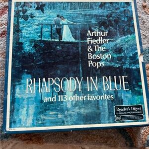 Vintage 1978 Rhapsody In Blue Arthur Fiedler & The Boston Pops